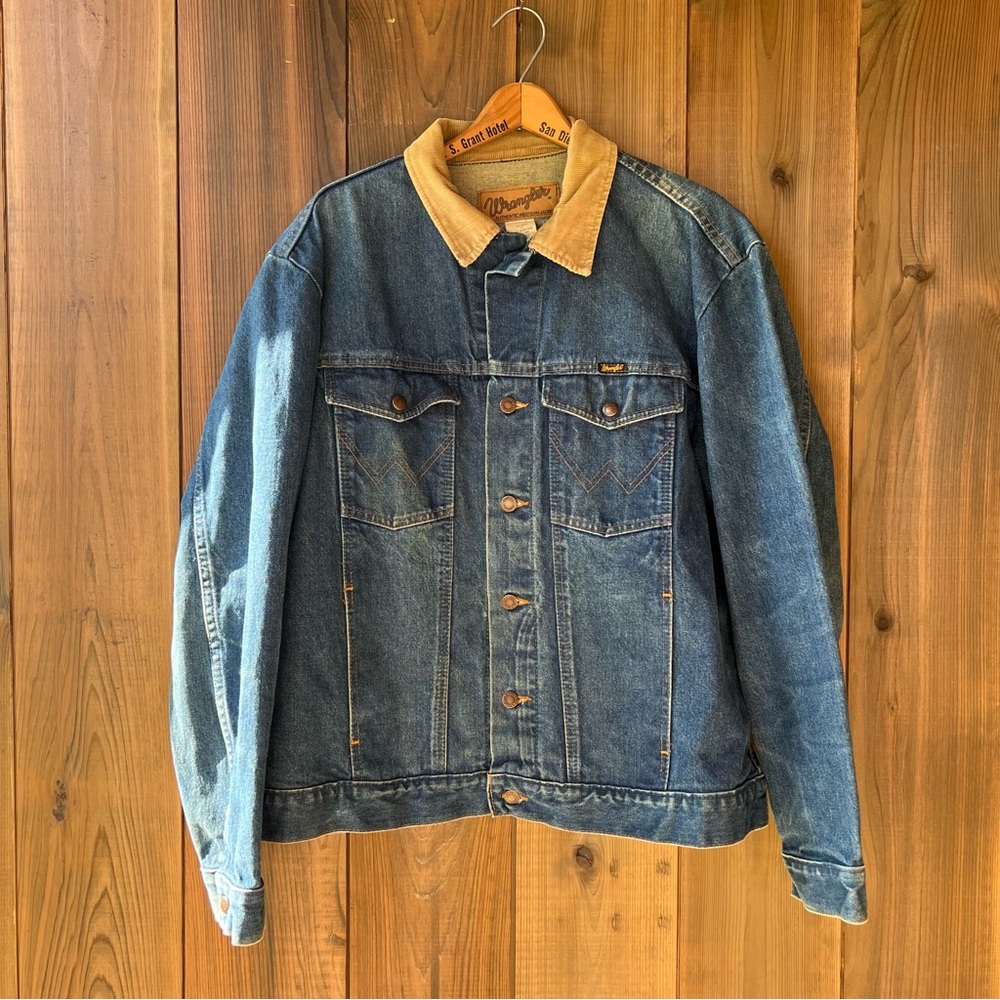 Vintage 80s M-159 Wrangler Authentic Western Jacket (74148PW) Made in the USA
